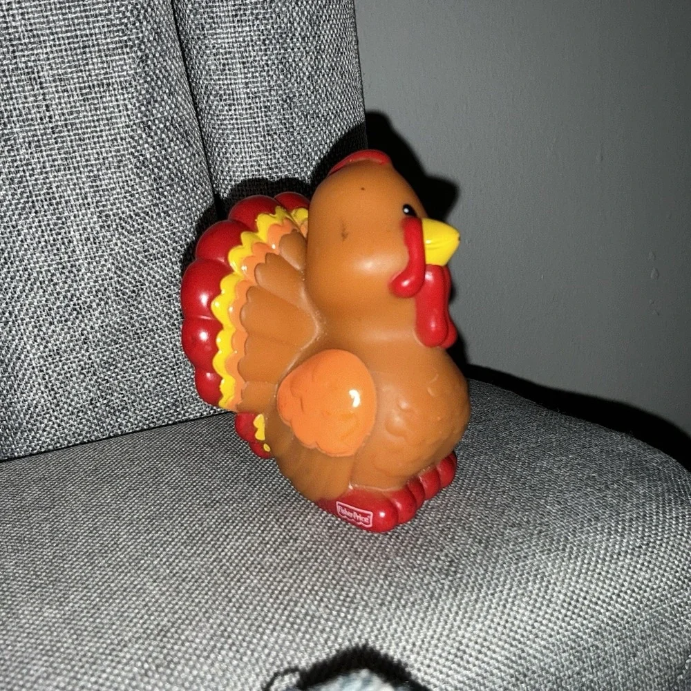 Little People Thanksgiving Farm Turkey Bird For Holiday Barn Vintage 2003